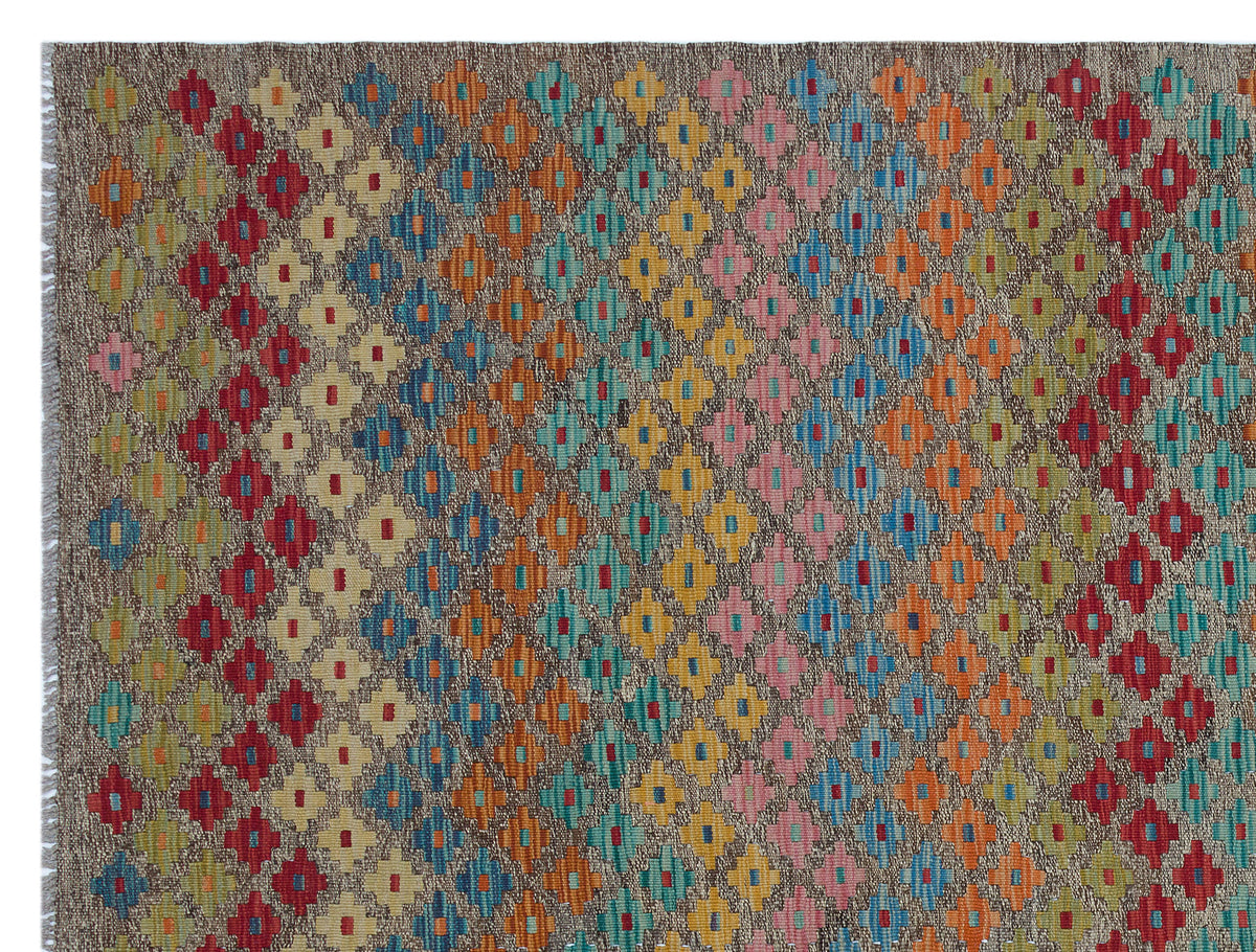 Naturel Over Dyed Kandahar Rug 6&#39;0&#39;&#39; x 7&#39;11&#39;&#39; ft 183 x 242 cm