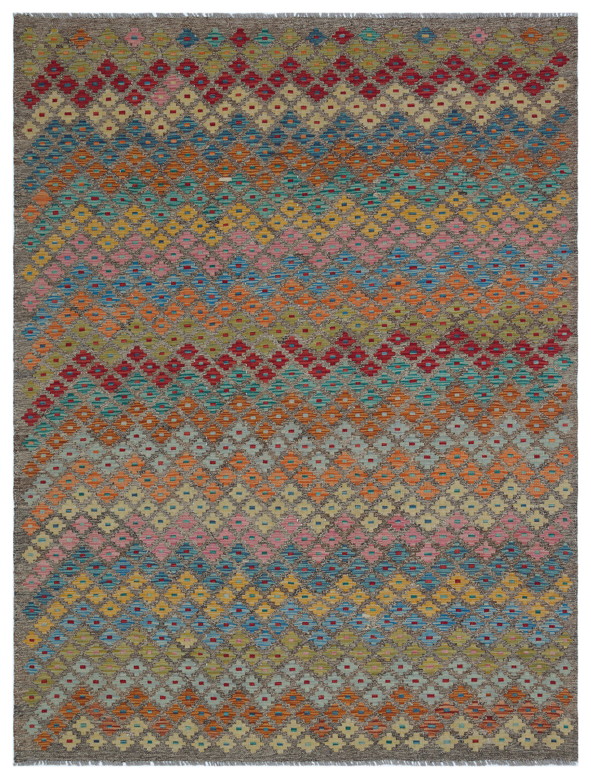 Naturel Over Dyed Kandahar Rug 6&#39;0&#39;&#39; x 7&#39;11&#39;&#39; ft 183 x 242 cm