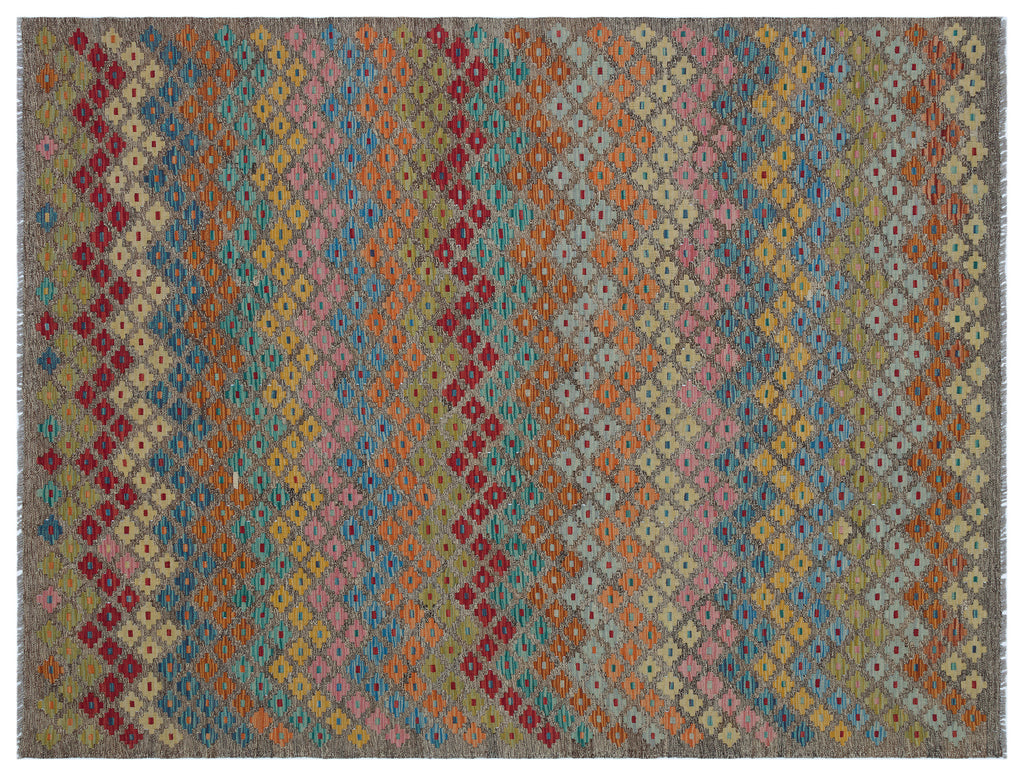 Naturel Over Dyed Kandahar Rug 6'0'' x 7'11'' ft 183 x 242 cm