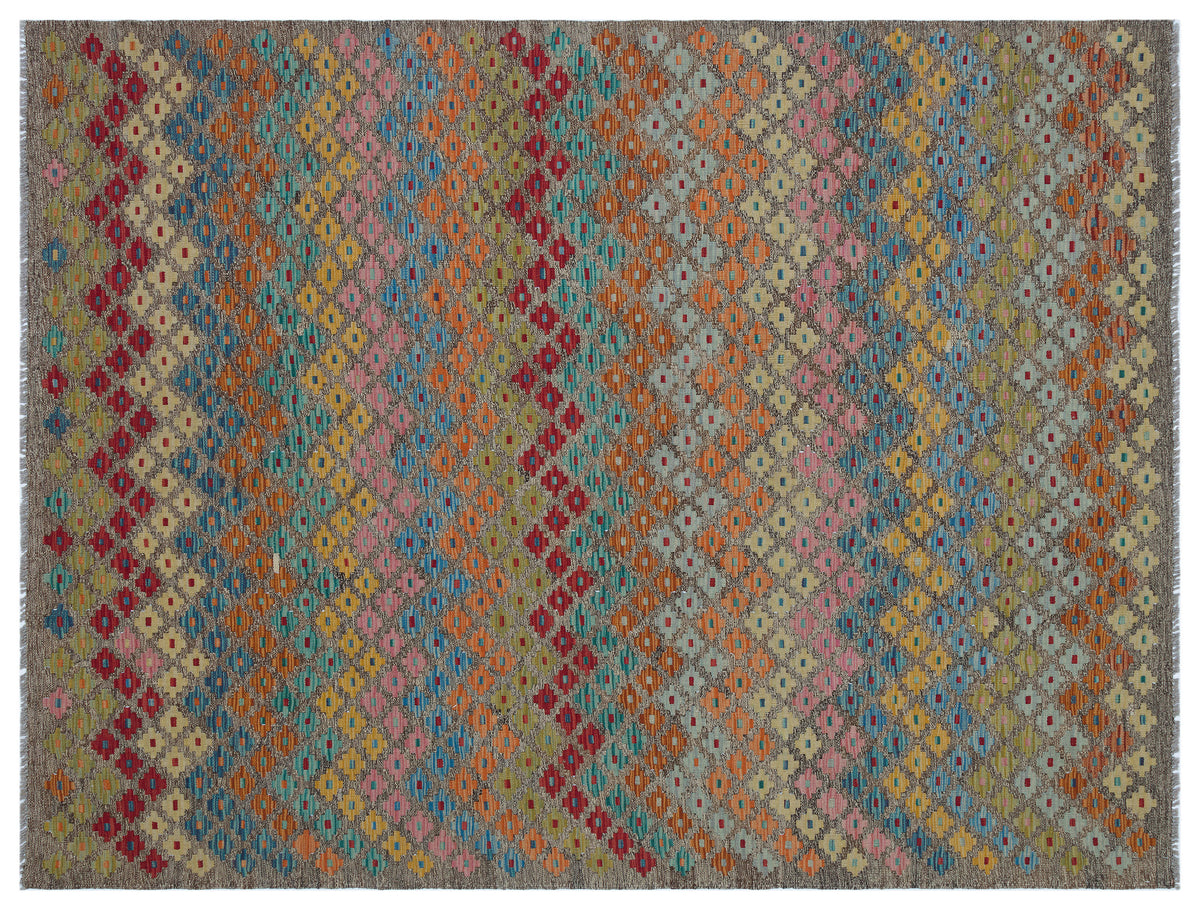 Naturel Over Dyed Kandahar Rug 6&#39;0&#39;&#39; x 7&#39;11&#39;&#39; ft 183 x 242 cm