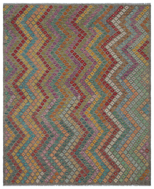 Naturel Over Dyed Kandahar Rug 6'7'' x 8'2'' ft 201 x 249 cm