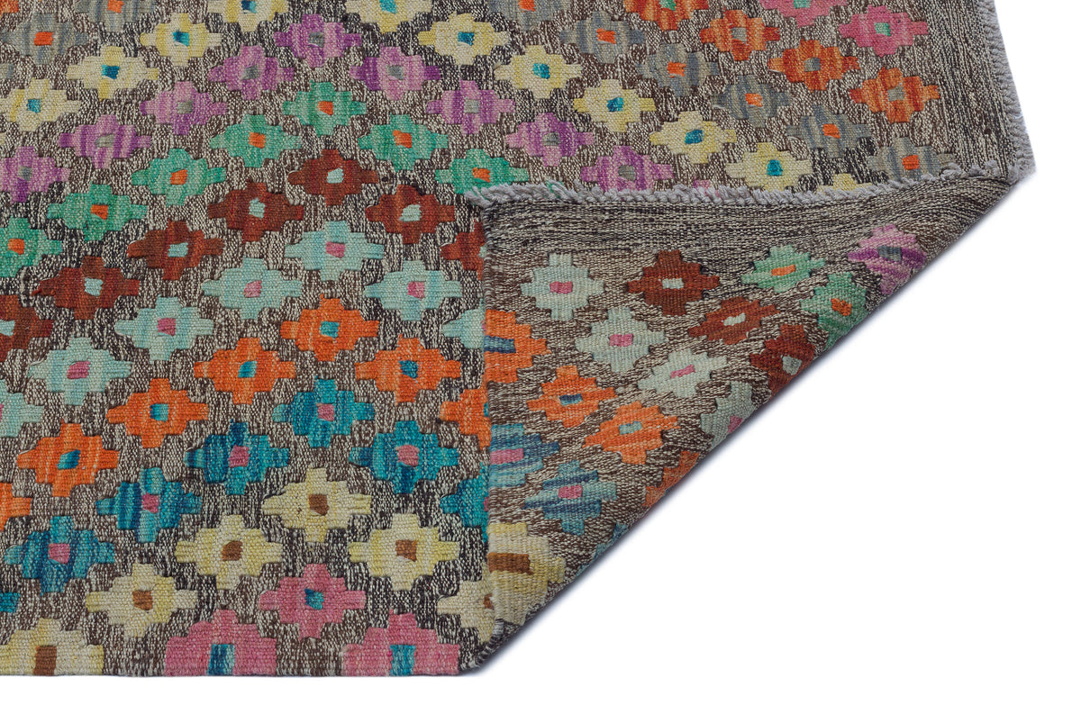 Naturel Over Dyed Kandahar Rug 6&#39;7&#39;&#39; x 8&#39;0&#39;&#39; ft 200 x 245 cm