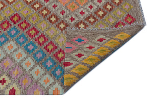 Naturel Over Dyed Kandahar Rug 6'8'' x 8'3'' ft 202 x 251 cm