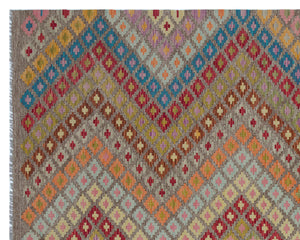 Naturel Over Dyed Kandahar Rug 6'8'' x 8'3'' ft 202 x 251 cm