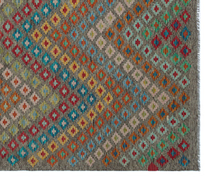 Naturel Over Dyed Kandahar Rug 6'10'' x 7'11'' ft 209 x 242 cm