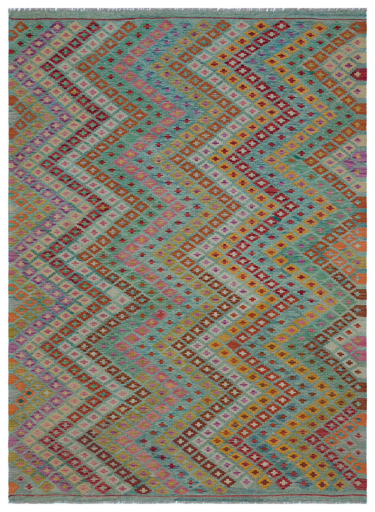 Naturel Over Dyed Kandahar Rug 5&#39;11&#39;&#39; x 8&#39;2&#39;&#39; ft 181 x 250 cm