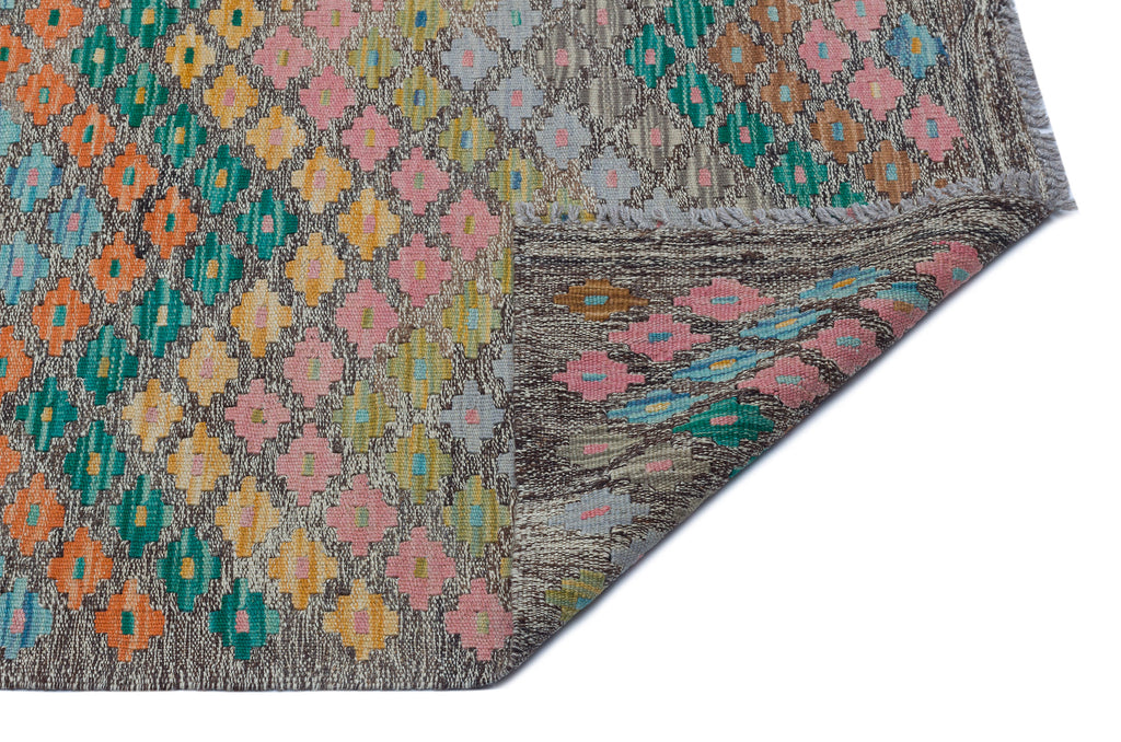 Naturel Over Dyed Kandahar Rug 6'2'' x 7'9'' ft 189 x 235 cm