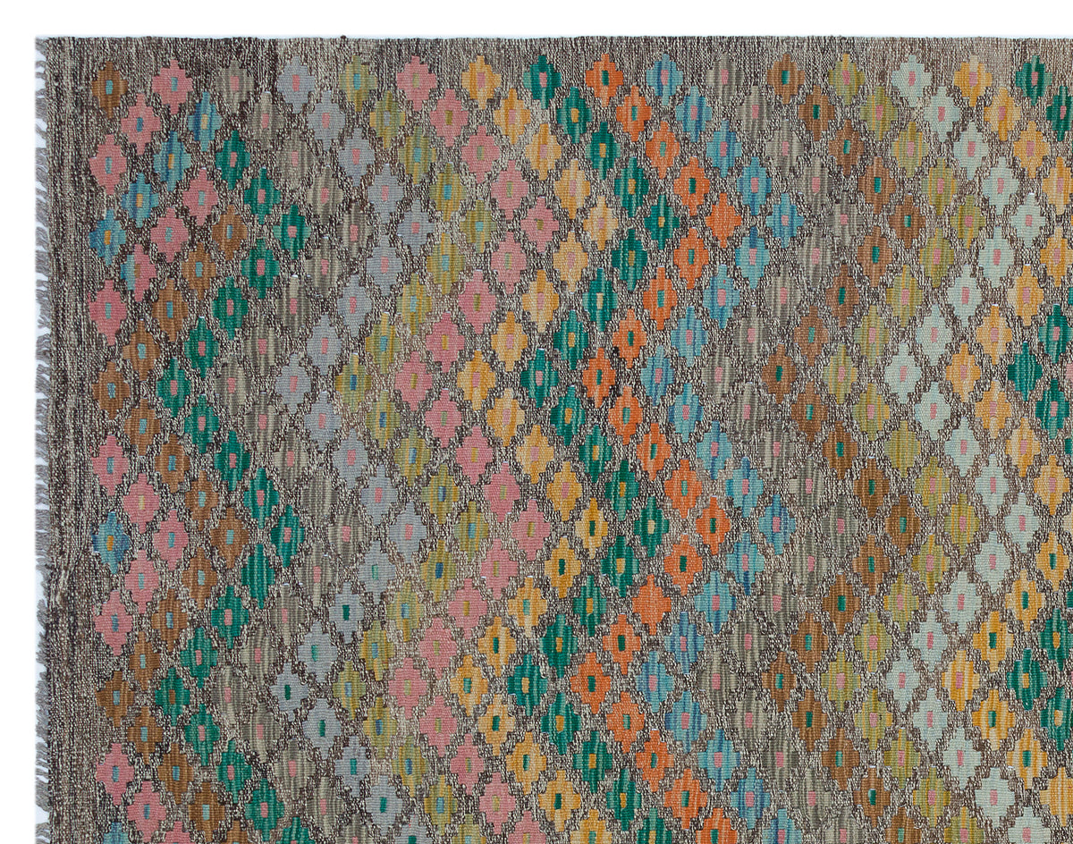 Naturel Over Dyed Kandahar Rug 6&#39;2&#39;&#39; x 7&#39;9&#39;&#39; ft 189 x 235 cm