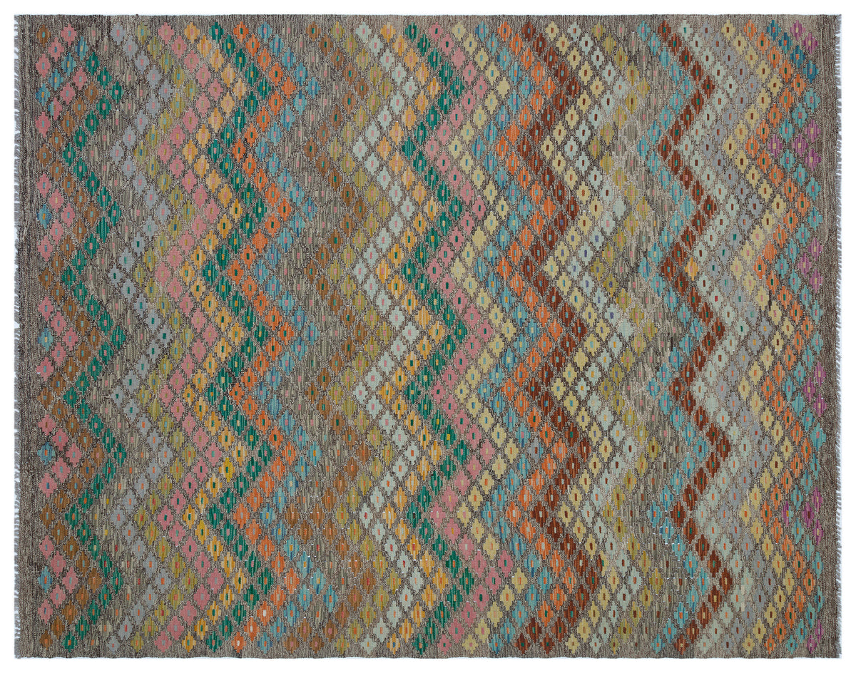 Naturel Over Dyed Kandahar Rug 6&#39;2&#39;&#39; x 7&#39;9&#39;&#39; ft 189 x 235 cm
