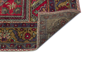 Natural Anatolium Turkish Vintage Rug 5'1'' x 9'8'' ft 155 x 295 cm