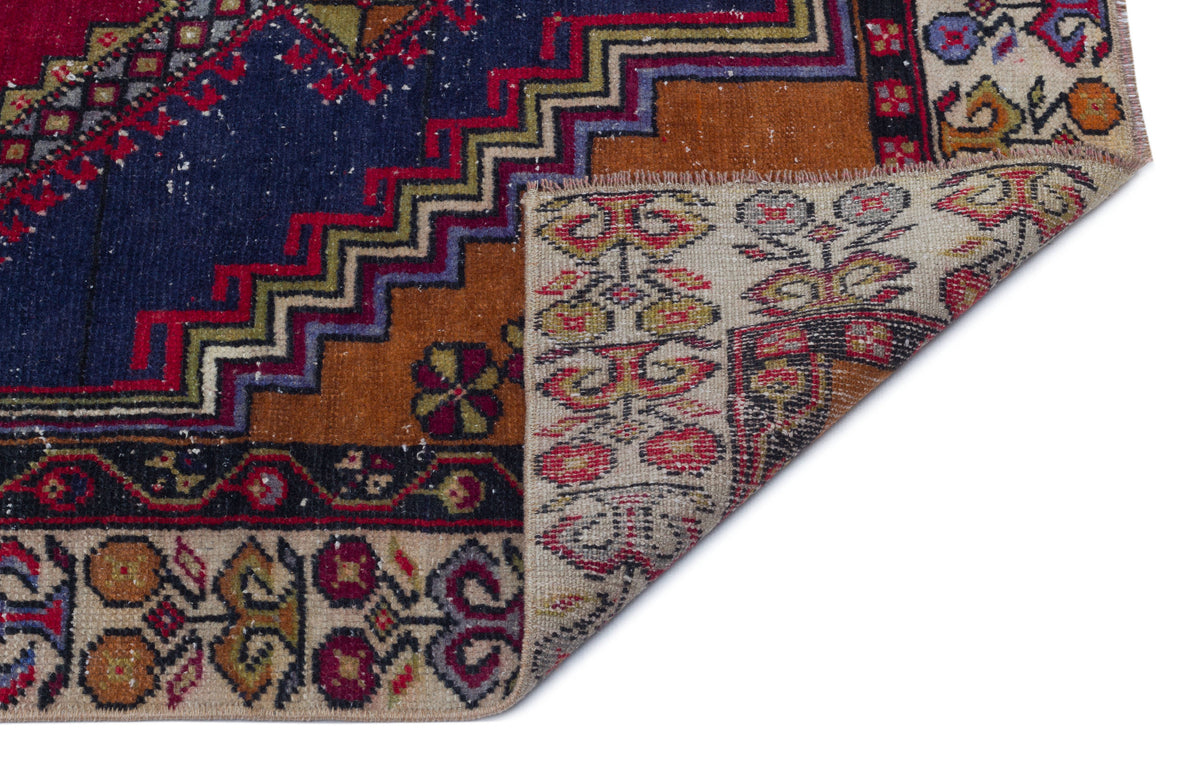 Natural Anatolium Turkish Vintage Runner 3&#39;3&#39;&#39; x 6&#39;8&#39;&#39; ft 100 x 202 cm