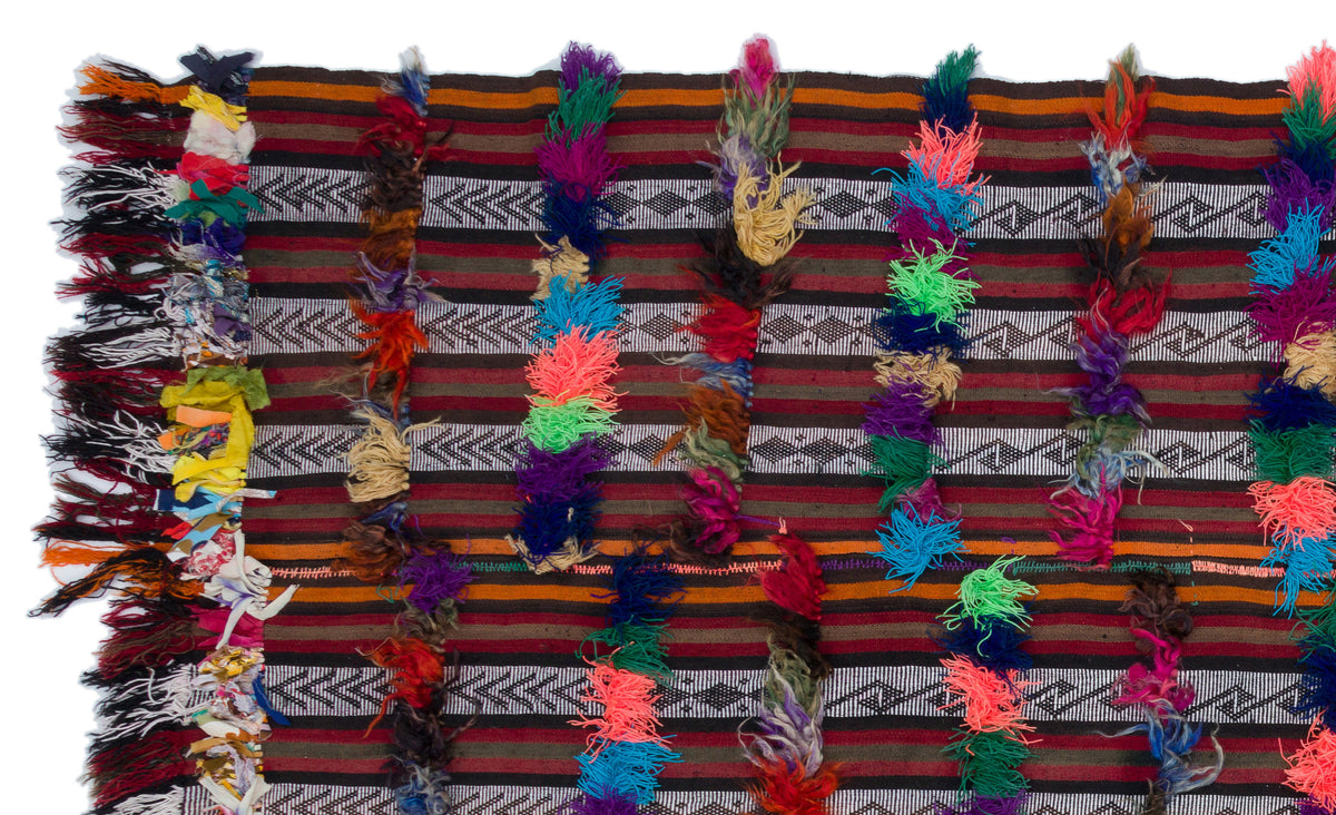 Anatolium Turkish Vintage Multicolor Area Rug 5&#39;7&#39;&#39; x 9&#39;6&#39;&#39; ft 170 x 290 cm