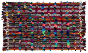 Anatolium Turkish Vintage Multicolor Area Rug 5'7'' x 9'6'' ft 170 x 290 cm