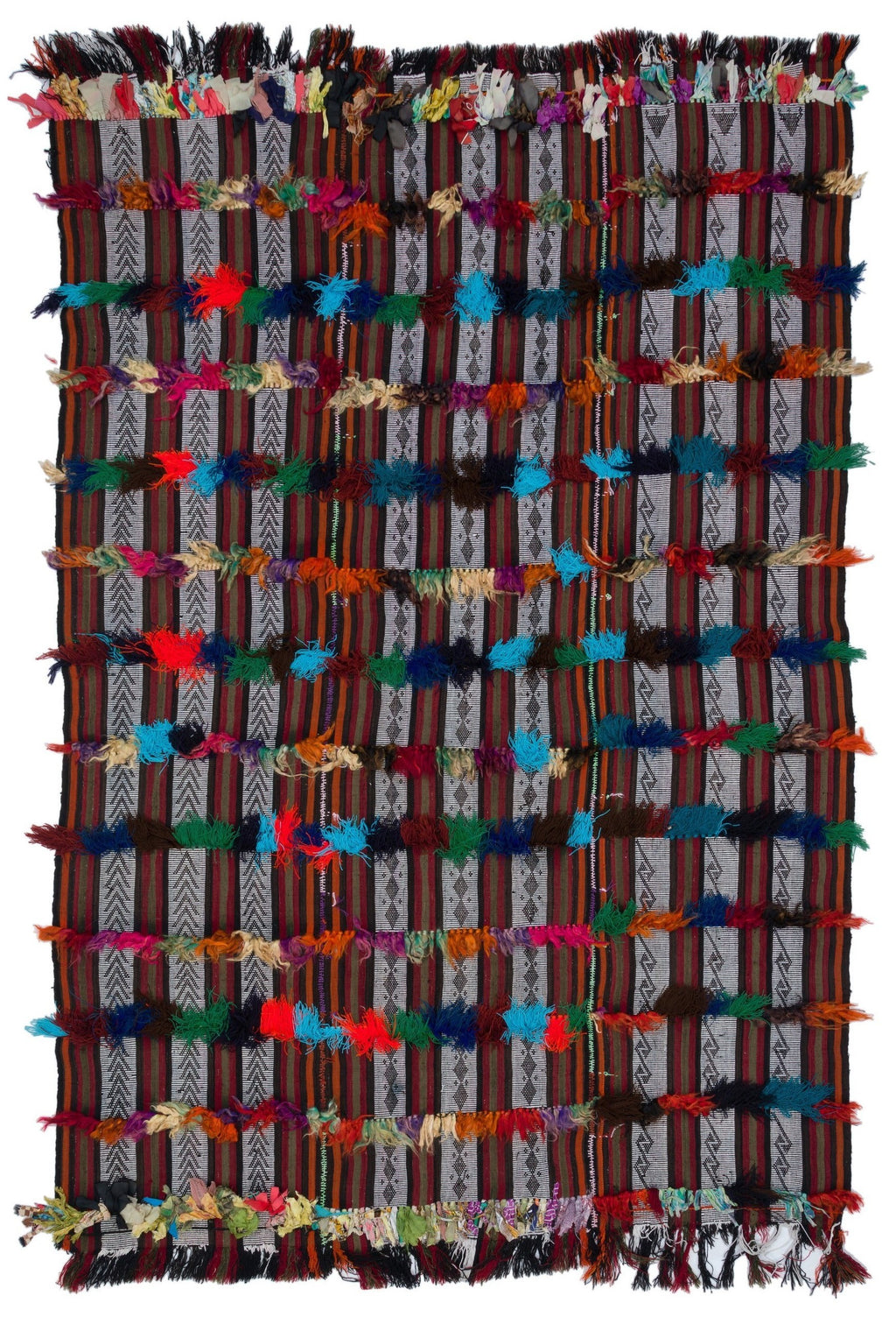 Natural Anatolium Turkish Vintage Rug 6'0'' x 9'2'' ft 183 x 280 cm