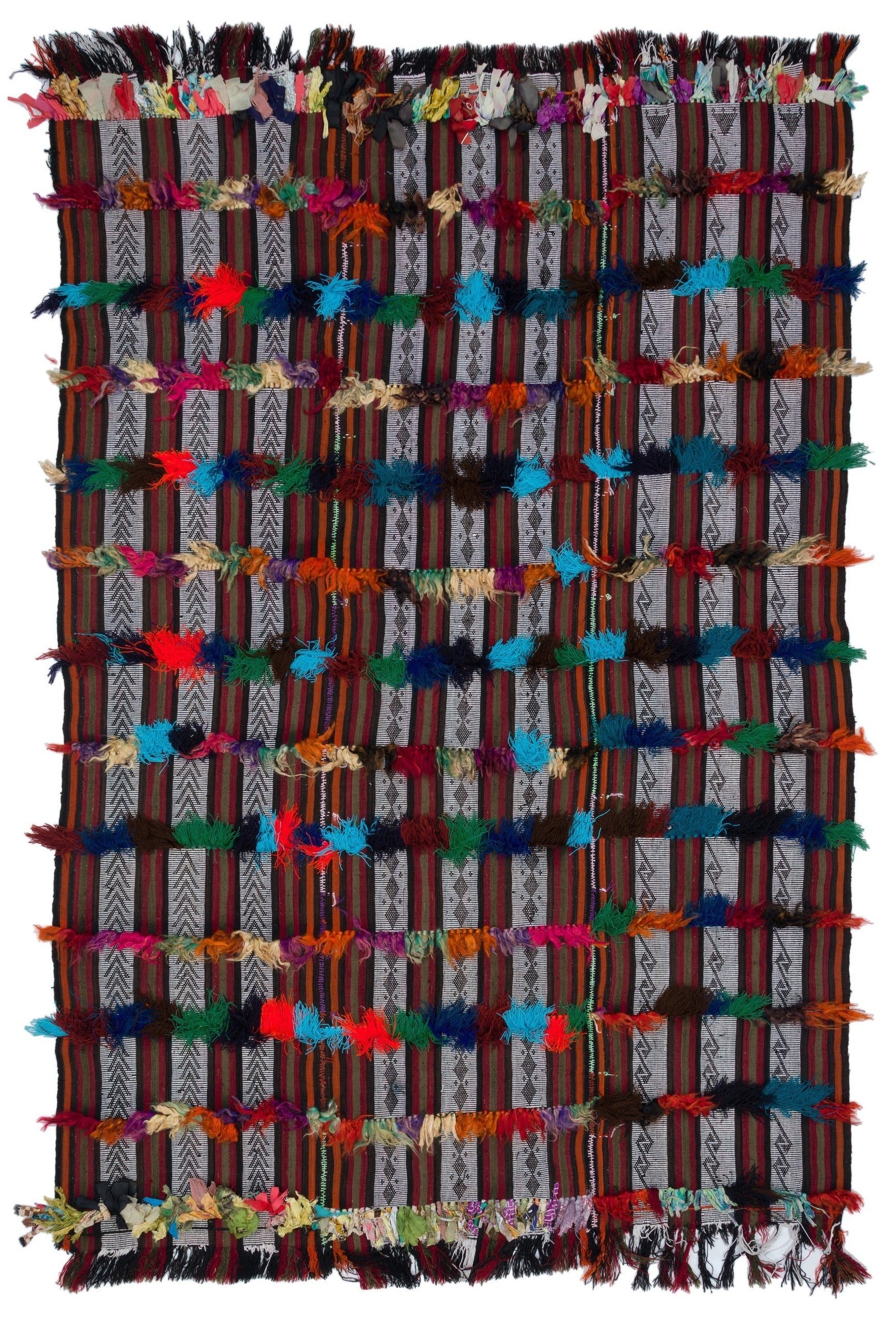 Natural Anatolium Turkish Vintage Rug 6'0'' x 9'2'' ft 183 x 280 cm