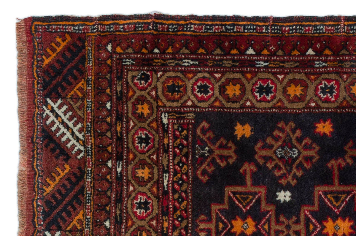 Natural Anatolium Turkish Vintage Rug 2&#39;9&#39;&#39; x 4&#39;2&#39;&#39; ft 83 x 126 cm