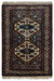 Natural Anatolium Turkish Vintage Rug 3'4'' x 4'9'' ft 102 x 145 cm