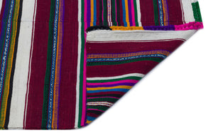 Natural Chaput Kilim Rug 4'1'' x 6'5'' ft 124 x 195 cm