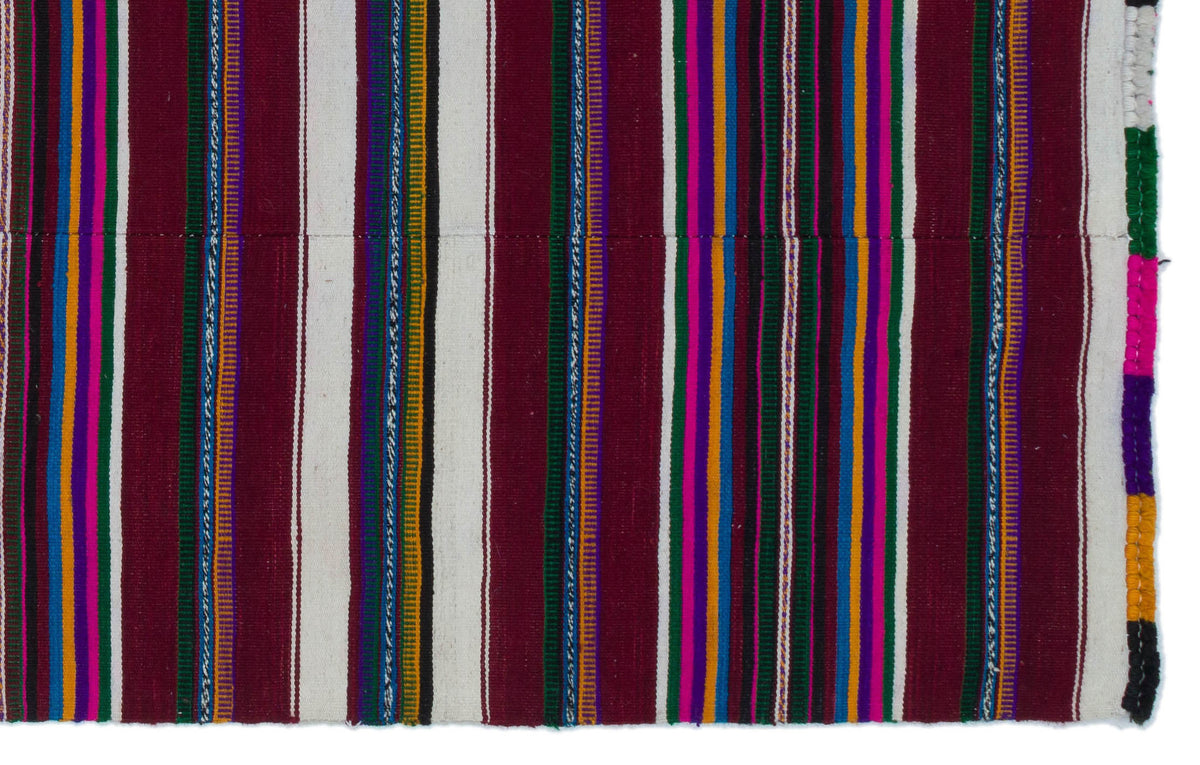 Natural Chaput Kilim Rug 4&#39;1&#39;&#39; x 6&#39;5&#39;&#39; ft 124 x 195 cm