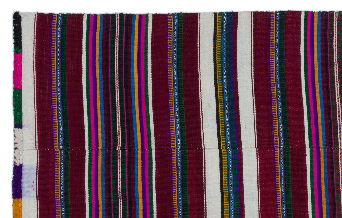 Natural Chaput Kilim Rug 4&#39;1&#39;&#39; x 6&#39;5&#39;&#39; ft 124 x 195 cm