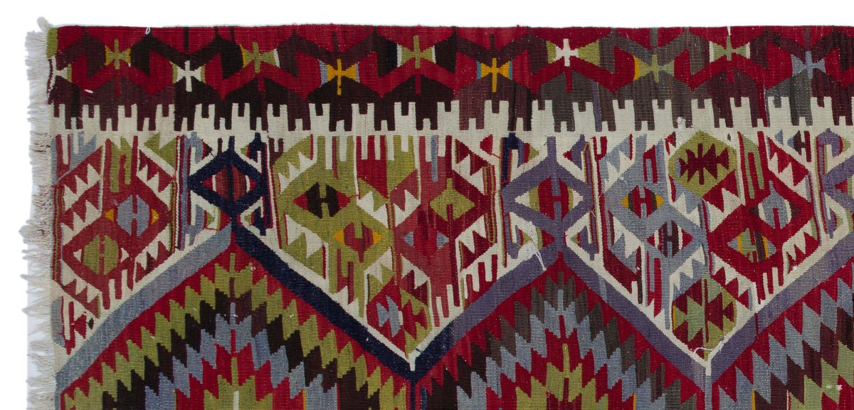 Natural Anatolium Turkish Vintage Runner 4&#39;11&#39;&#39; x 10&#39;2&#39;&#39; ft 150 x 310 cm