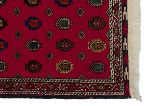 Natural Anatolium Turkish Vintage Rug 3'12'' x 5'3'' ft 121 x 160 cm