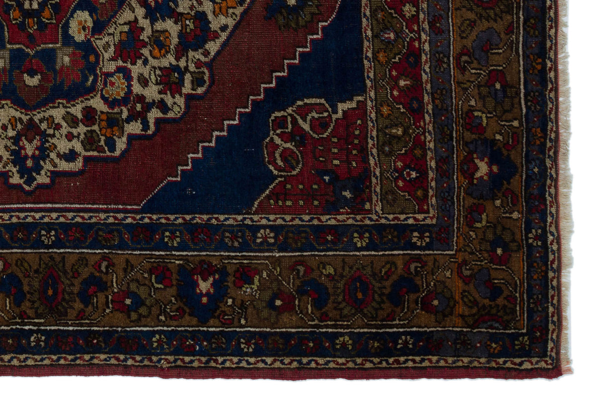 Natural Anatolium Turkish Vintage Rug 5&#39;0&#39;&#39; x 7&#39;4&#39;&#39; ft 153 x 224 cm