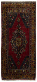 Natural Anatolium Turkish Vintage Runner 3'5'' x 7'9'' ft 104 x 236 cm