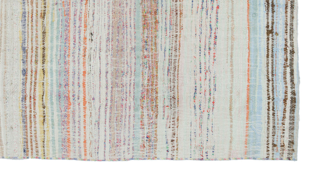 Natural Chaput Kilim Rug 3'12'' x 7'8'' ft 121 x 233 cm