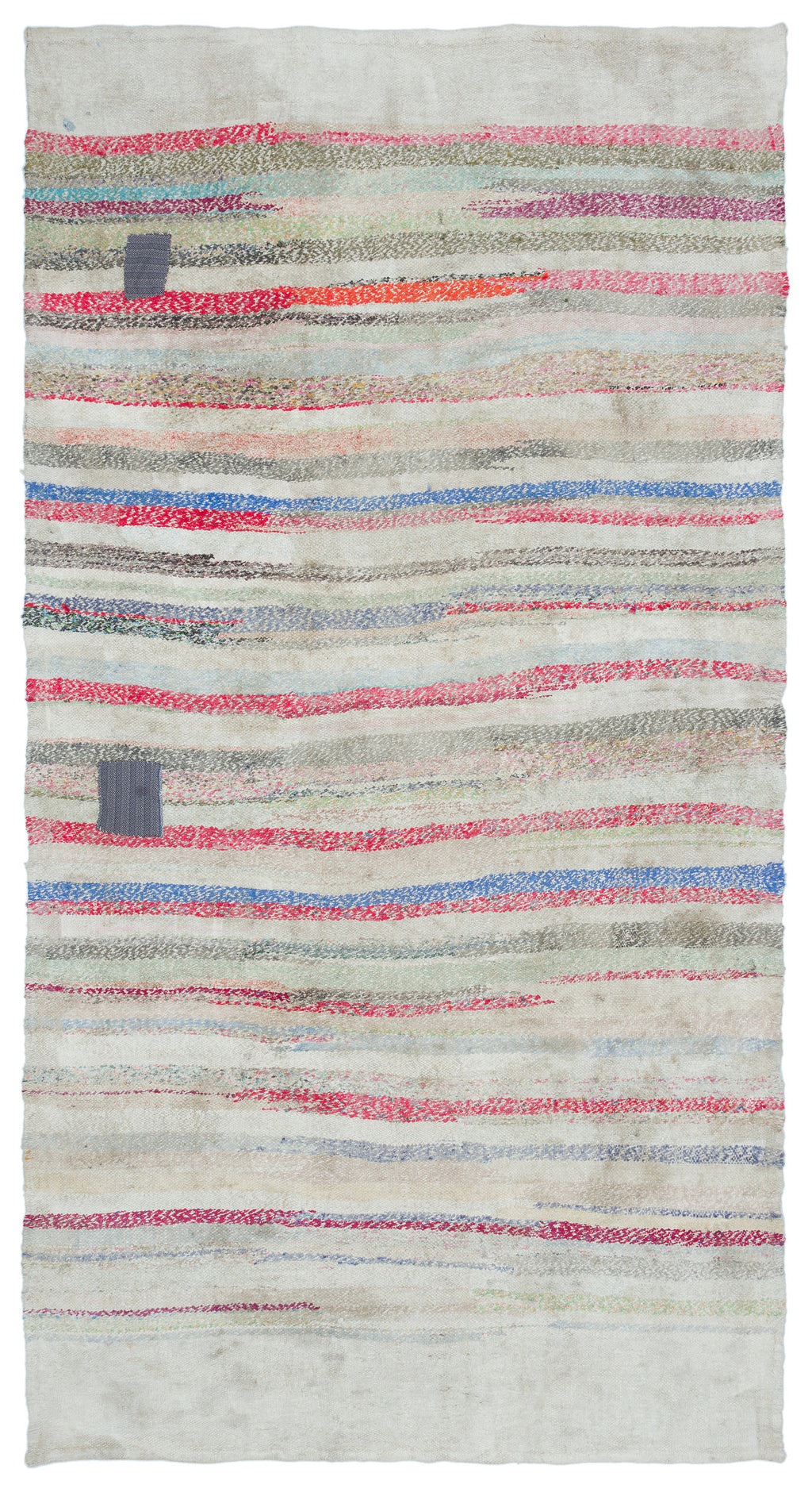 Chaput Over Dyed Kilim Rug 4'6'' x 8'3'' ft 136 x 252 cm