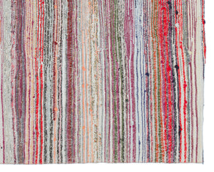 Chaput Over Dyed Kilim Rug 5'7'' x 6'11'' ft 171 x 210 cm