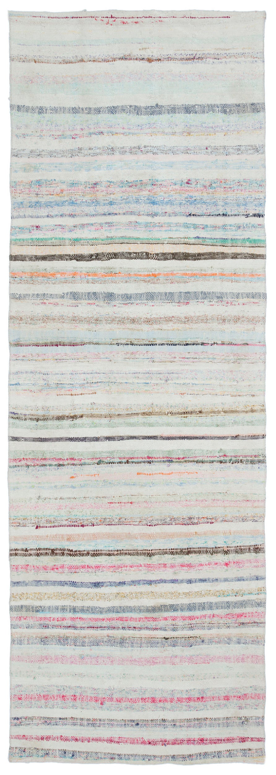 Chaput Over Dyed Kilim Rug 3&#39;7&#39;&#39; x 10&#39;2&#39;&#39; ft 108 x 310 cm