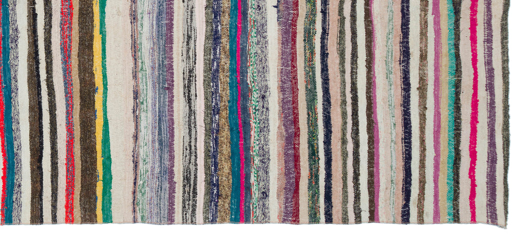 Chaput Over Dyed Kilim Rug 5'6'' x 12'3'' ft 167 x 373 cm