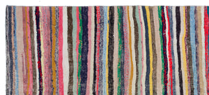 Chaput Over Dyed Kilim Rug 5'6'' x 12'3'' ft 167 x 373 cm