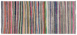 Chaput Over Dyed Kilim Rug 5'6'' x 12'3'' ft 167 x 373 cm