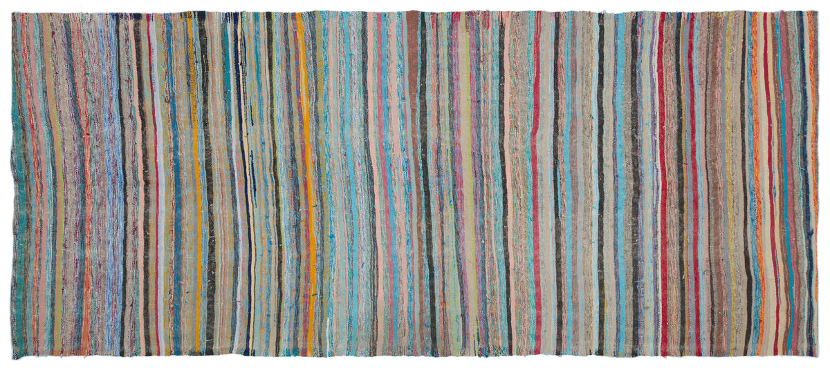 Chaput Over Dyed Kilim Rug 4&#39;10&#39;&#39; x 11&#39;1&#39;&#39; ft 148 x 337 cm