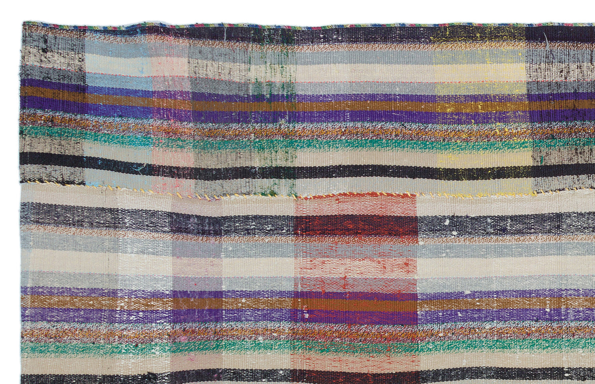 Chaput Over Dyed Kilim Rug 4&#39;10&#39;&#39; x 7&#39;7&#39;&#39; ft 147 x 230 cm