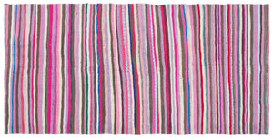 Chaput Over Dyed Kilim Rug 4'9'' x 9'5'' ft 145 x 287 cm
