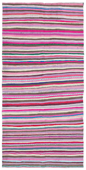 Chaput Over Dyed Kilim Rug 4'9'' x 9'5'' ft 145 x 287 cm