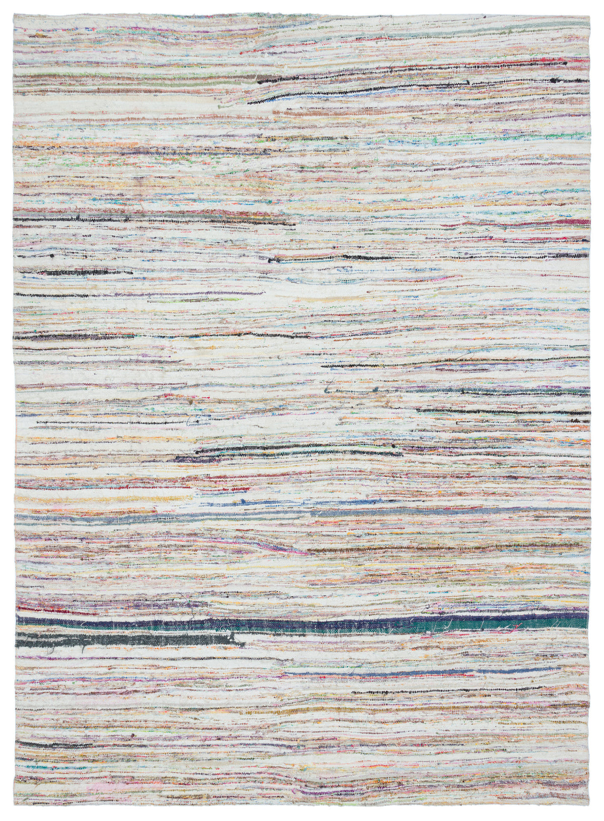 Chaput Over Dyed Kilim Rug 6&#39;9&#39;&#39; x 9&#39;2&#39;&#39; ft 206 x 280 cm