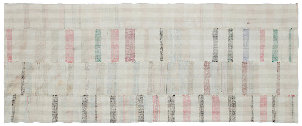 Chaput Over Dyed Kilim Rug 4&#39;6&#39;&#39; x 10&#39;10&#39;&#39; ft 137 x 330 cm