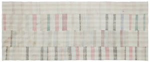 Chaput Over Dyed Kilim Rug 4'6'' x 10'10'' ft 137 x 330 cm