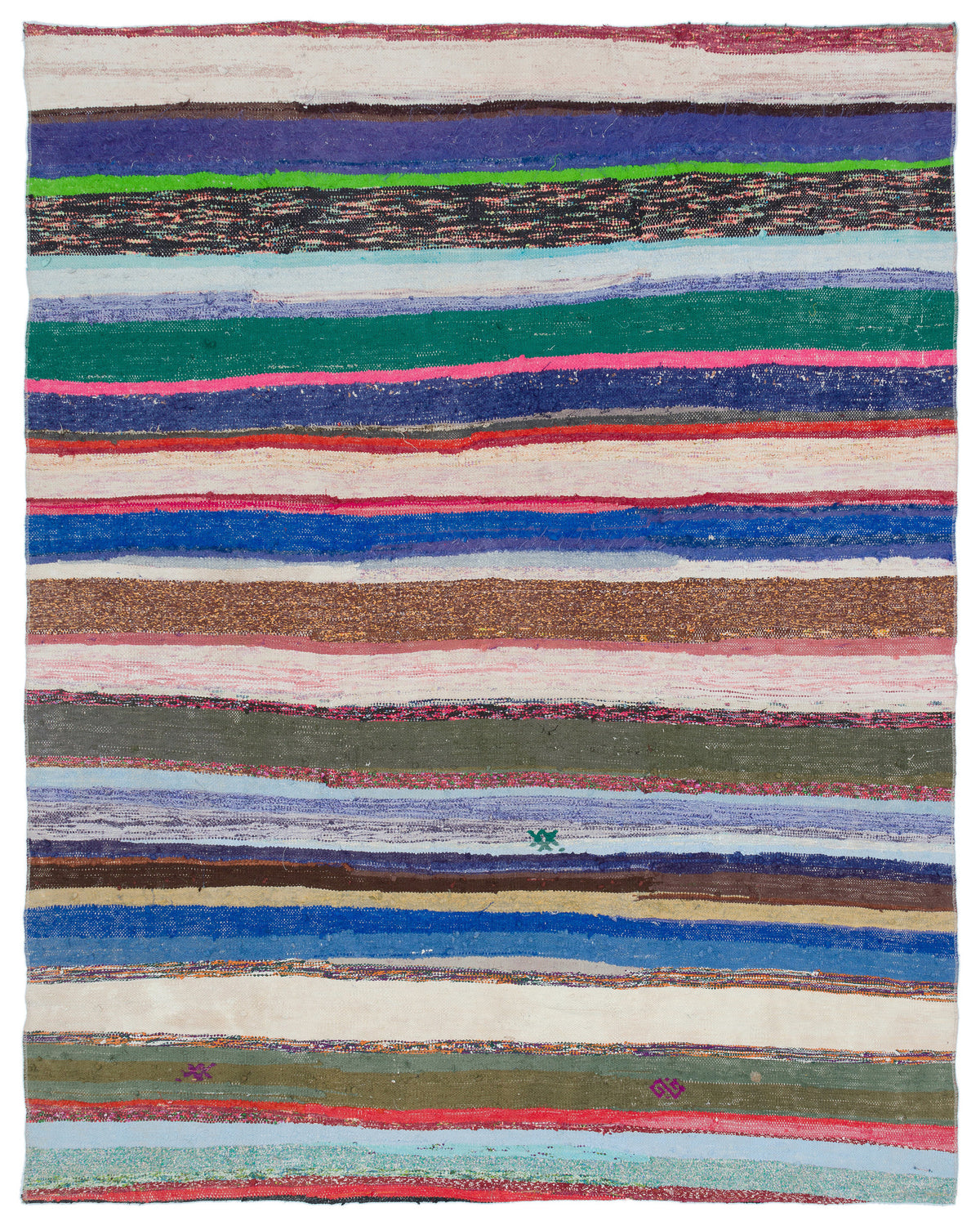 Chaput Over Dyed Kilim Rug 6&#39;2&#39;&#39; x 7&#39;7&#39;&#39; ft 187 x 230 cm