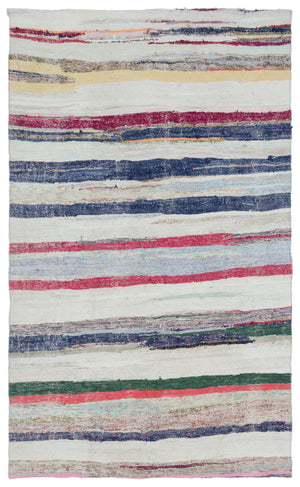 Chaput Over Dyed Kilim Rug 4'9'' x 7'7'' ft 144 x 232 cm