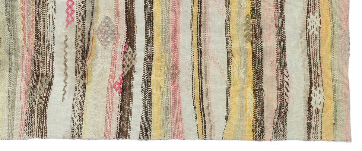 Chaput Over Dyed Kilim Rug 3&#39;6&#39;&#39; x 8&#39;8&#39;&#39; ft 107 x 265 cm