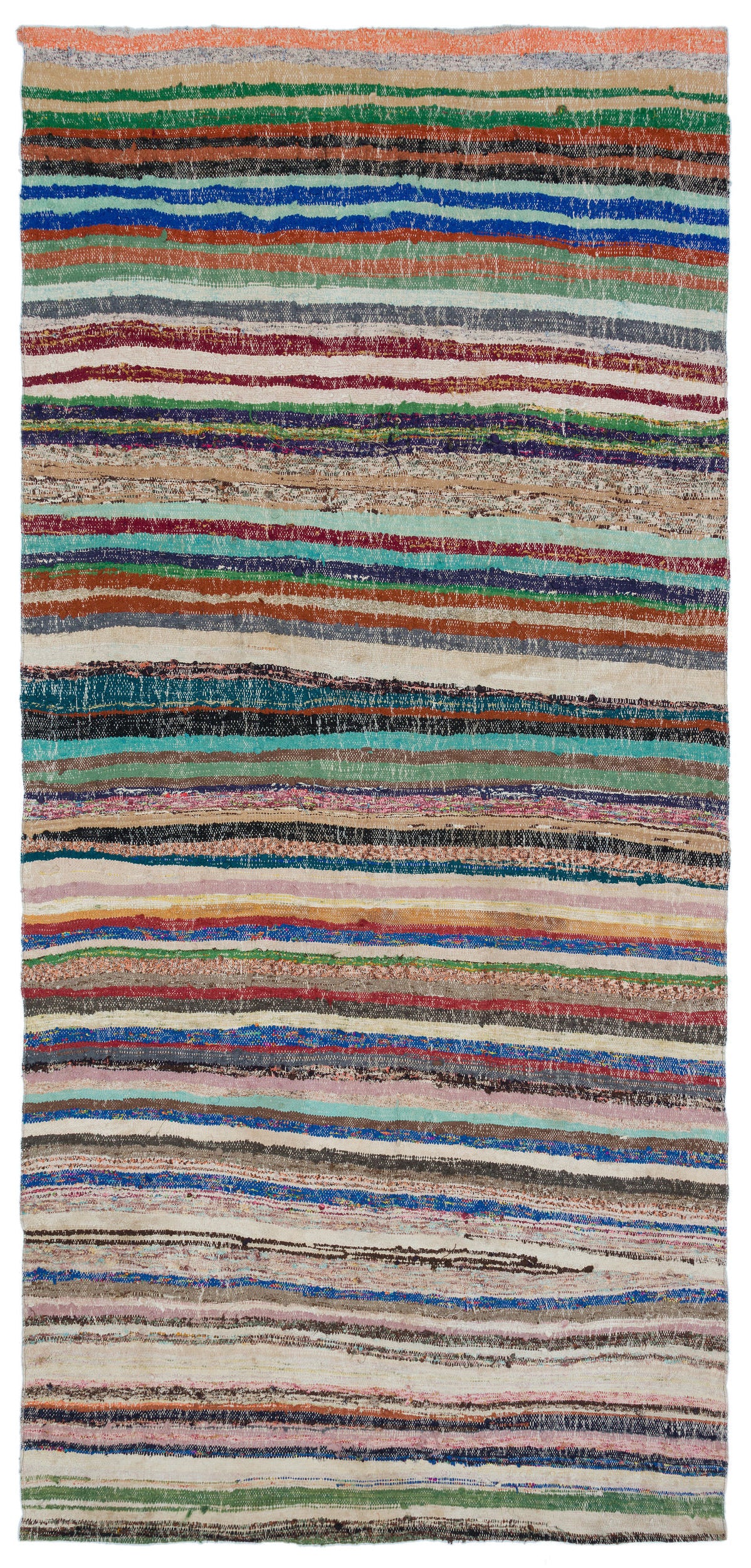 Chaput Over Dyed Kilim Rug 5&#39;2&#39;&#39; x 10&#39;10&#39;&#39; ft 157 x 330 cm