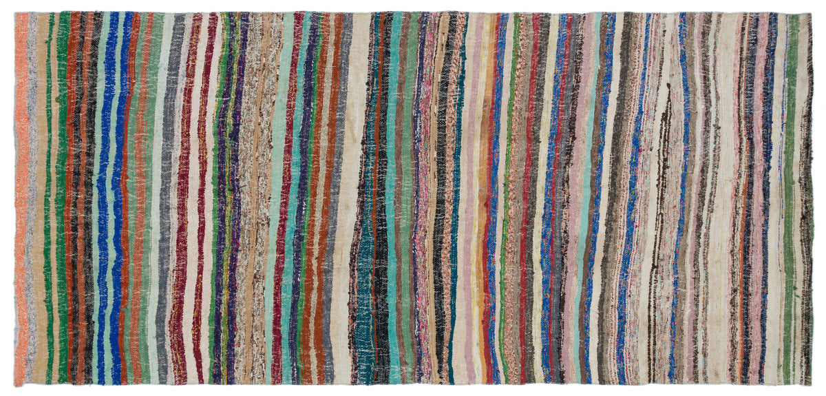 Chaput Over Dyed Kilim Rug 5&#39;2&#39;&#39; x 10&#39;10&#39;&#39; ft 157 x 330 cm