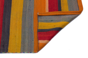 Chaput Over Dyed Kilim Rug 4'8'' x 9'1'' ft 142 x 277 cm