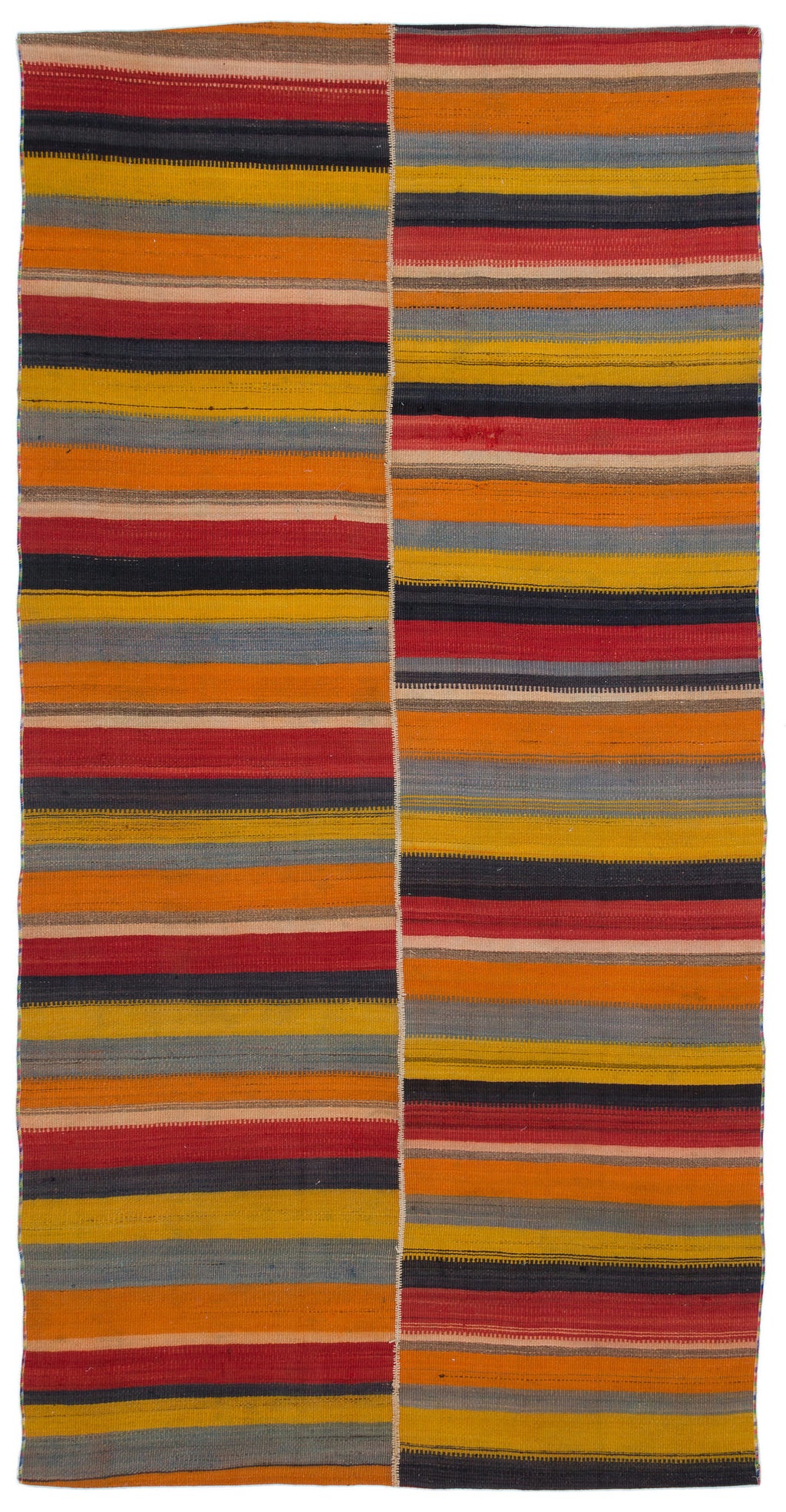 Chaput Over Dyed Kilim Rug 4'8'' x 9'1'' ft 142 x 277 cm