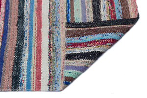 Chaput Over Dyed Kilim Rug 4'11'' x 12'7'' ft 150 x 383 cm